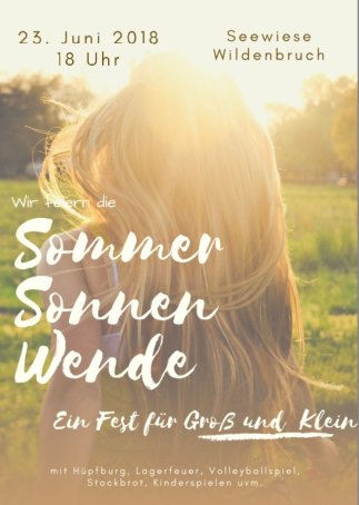 Fest zur Sommersonnenwende 2018