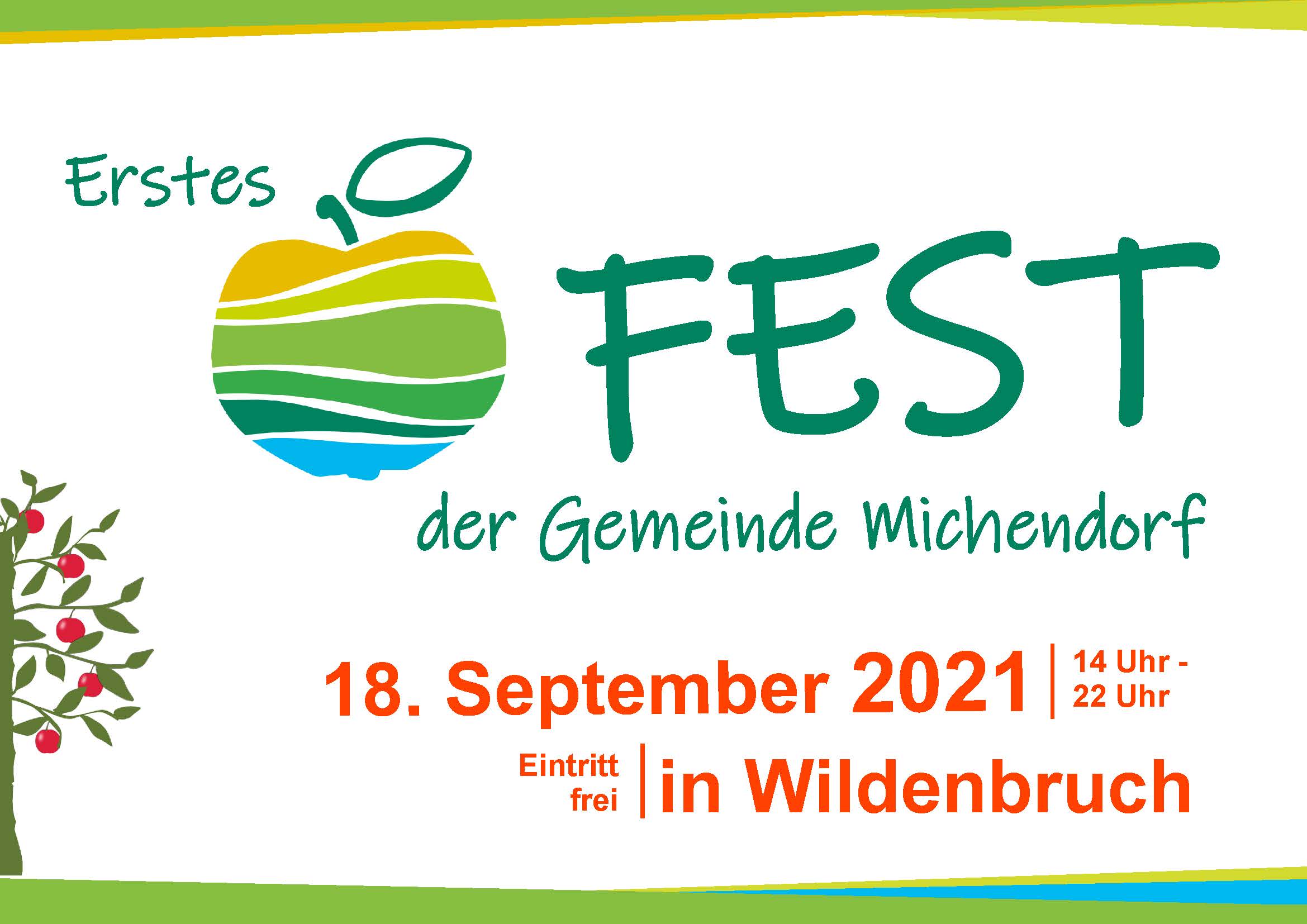1. Michendorfer Apfelfest (Programm)